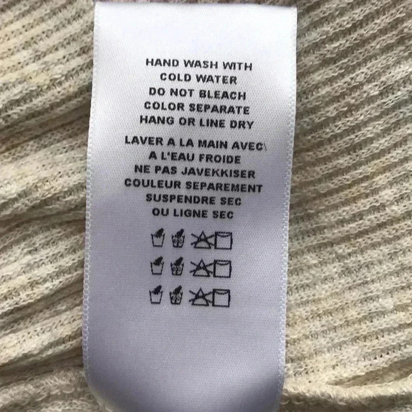 Eri + Ali Thermal Knit Peplum Tunic Sz S—C1 - Picture 7 of 7